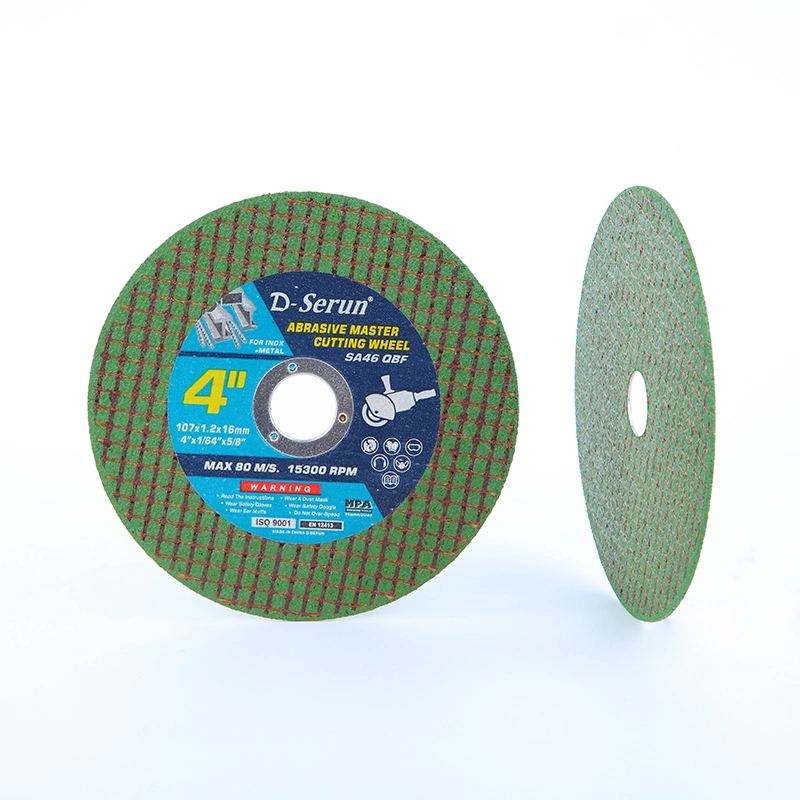 4" Super Thin Cutting and Grinding Wheel for Angle Iron