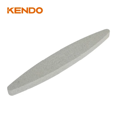 Pierre à aiguiser de forme ovale Kendo parfaite pour aiguiser, polir les ciseaux, les couteaux, les burins et les outils